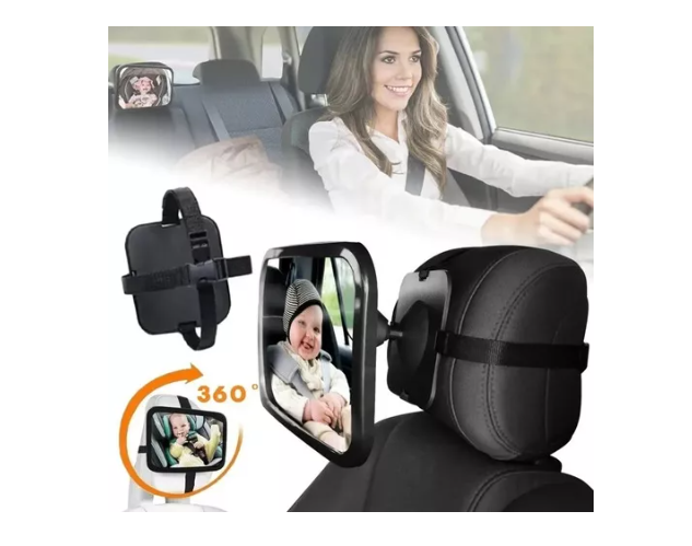 Espejo Retrovisor De Auto Para Seguridad De Niños