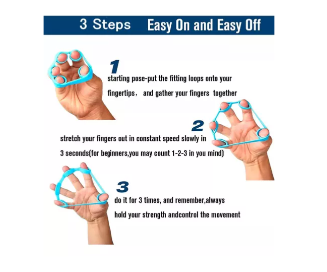 Set 5 Hand Grip Pinza Resistencia Ejercicio Mano Y Muñeca