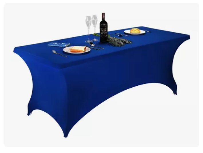 Funda De Mantel Engrosada Tela Spandex Party 6ft 183*76*76cm