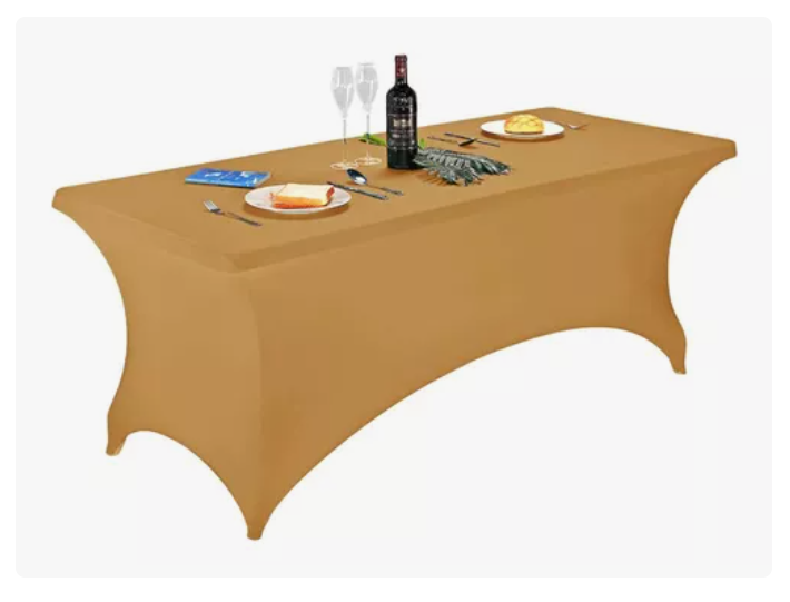 Funda De Mantel Engrosada Tela Spandex Party 6ft 183*76*76cm