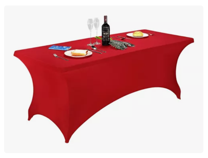 Funda De Mantel Engrosada Tela Spandex Party 6ft 183*76*76cm