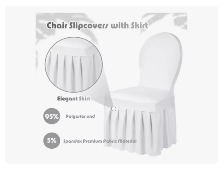 Funda Elástica Para Silla Universal De Evento