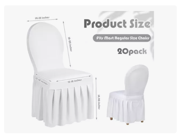 Funda Elástica Para Silla Universal De Evento
