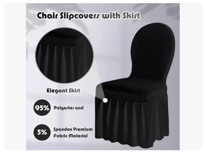 Funda Elástica Para Silla Universal De Evento