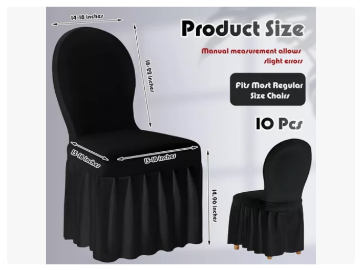 Funda Elástica Para Silla Universal De Evento