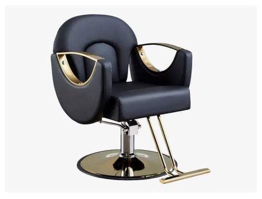 Sillón Curvo De Peluquería Y Barbería