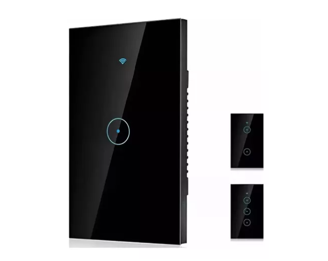 Interruptor Inteligente Wifi Sin Cable 1, 2 Y 3 Canales