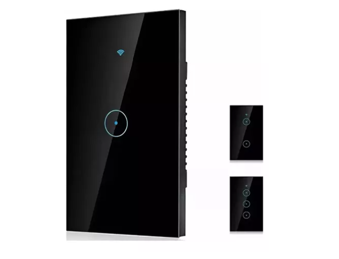 Interruptor Inteligente Wifi Sin Cable 1, 2 Y 3 Canales