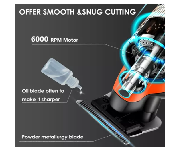 Máquina De Acabado Profesional Kemei Km 2293