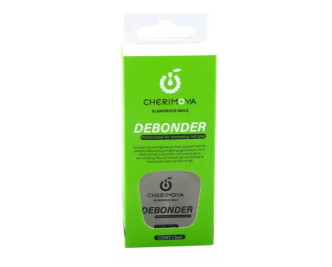 Removedor Debonder De Unas Postiza Permanente 15ml Cherimoya