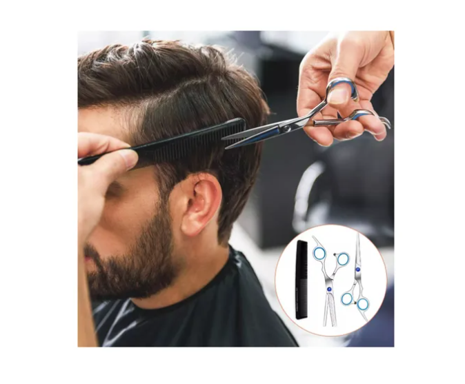 Kit De Tijeras Y Accesorios Para Peluquería 10 Unidades