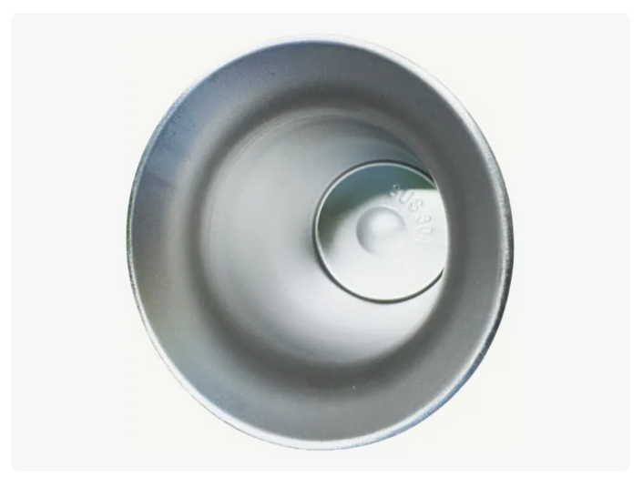 Taza De Con Bombilla Y Cepillos Set Acero Inoxidable 260ml