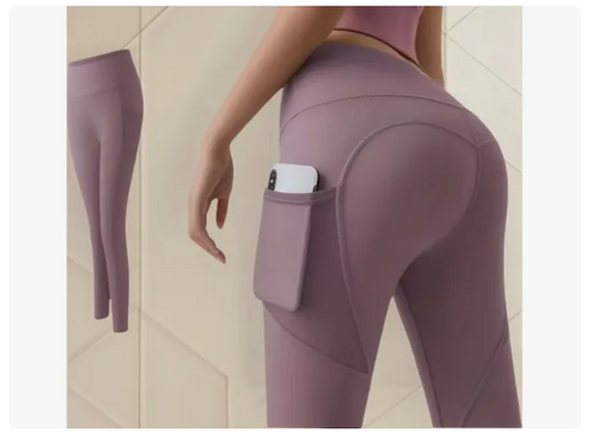 Calzas Leggings Modeladoras Push Up Deportivos Cintura Alta