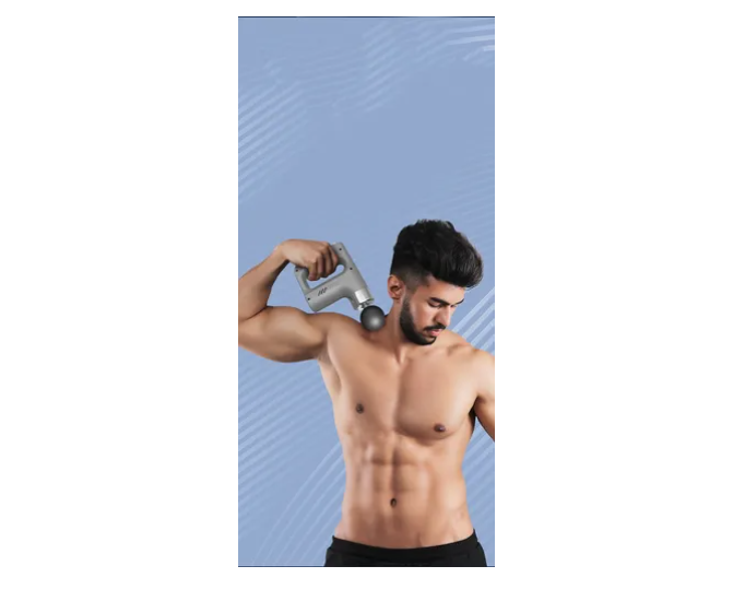 Masajeador Muscular Fascial Gun 5 Velocidades