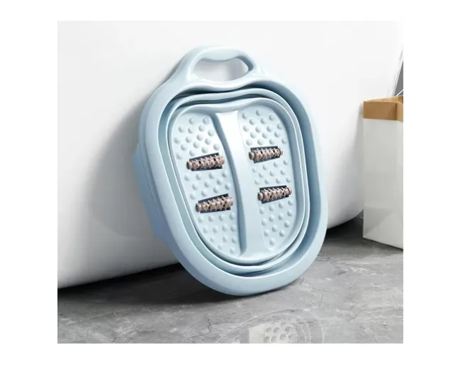 Bañera De Pies Plegable Con Masajeadores Spa Pedicure