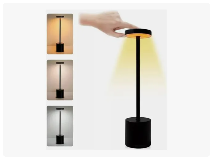 Lámpara De Mesa Recargable, Lámpara Inalámbrica Lampara Led