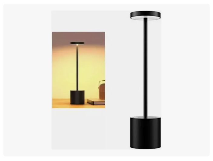 Lámpara De Mesa Recargable, Lámpara Inalámbrica Lampara Led