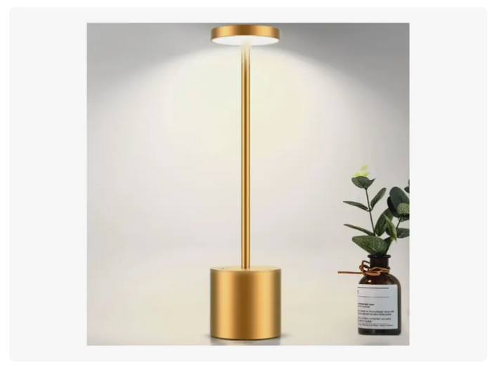 Lámpara De Mesa Recargable, Lámpara Inalámbrica Lampara Led
