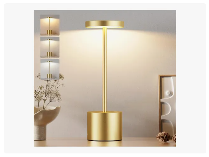 Lámpara De Mesa Recargable, Lámpara Inalámbrica Lampara Led