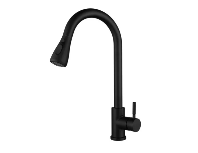 Llave Monomando Lavaplatos Extensible 3 Modos Cocina Niquel