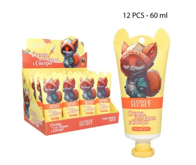 Caja De Cremas Reparadoras De Manos Secas Y Cuerpo 60ml