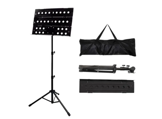 Atril De Partituras Grande Mando Altura Regulable Plegable