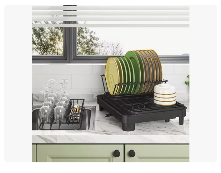 Secador Escurridor De Loza Platos Inoxidable Expandible