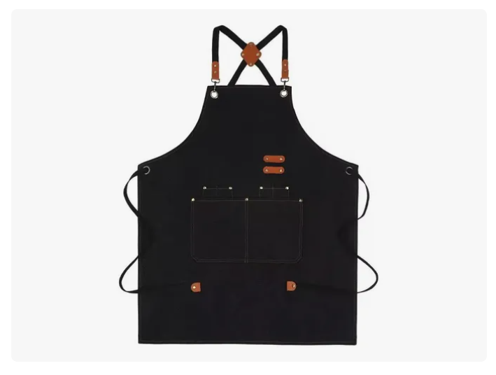 Pechera Delantal Cocina Barbacoa Parrilla Premium Peluquero