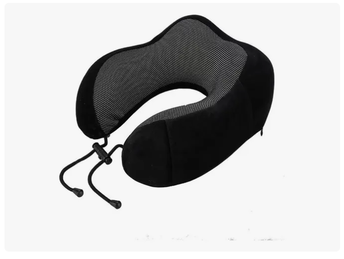 Cómodo Almohada De Viaje Espuma De Memoria Cojín Para Cuello