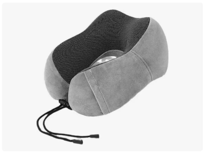 Cómodo Almohada De Viaje Espuma De Memoria Cojín Para Cuello