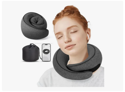 Almohada De Cuello Relajante Para Viaje Cojín Soporte Cómodo