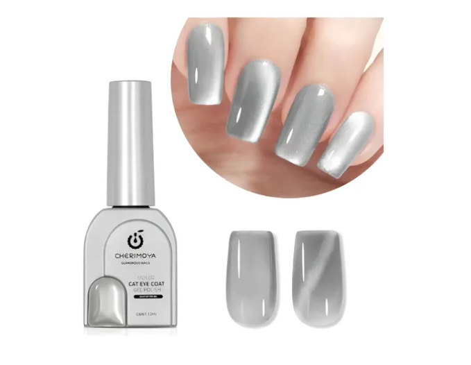 Esmalte En Gel Con Efecto Ojo De Gato En Tonos Pastel 12 Ml