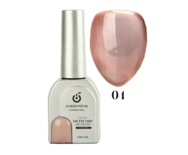Esmalte En Gel Con Efecto Ojo De Gato En Tonos Pastel 12 Ml