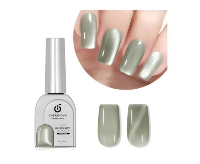 Esmalte En Gel Con Efecto Ojo De Gato En Tonos Pastel 12 Ml