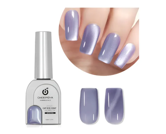Esmalte En Gel Con Efecto Ojo De Gato En Tonos Pastel 12 Ml