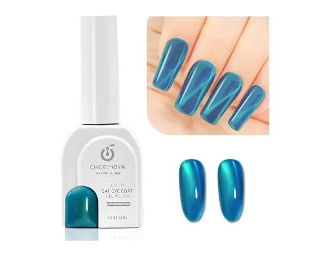 Esmalte De Uñas Ojo De Gato Neon Cat Eye Neon 12ml Cherimoya