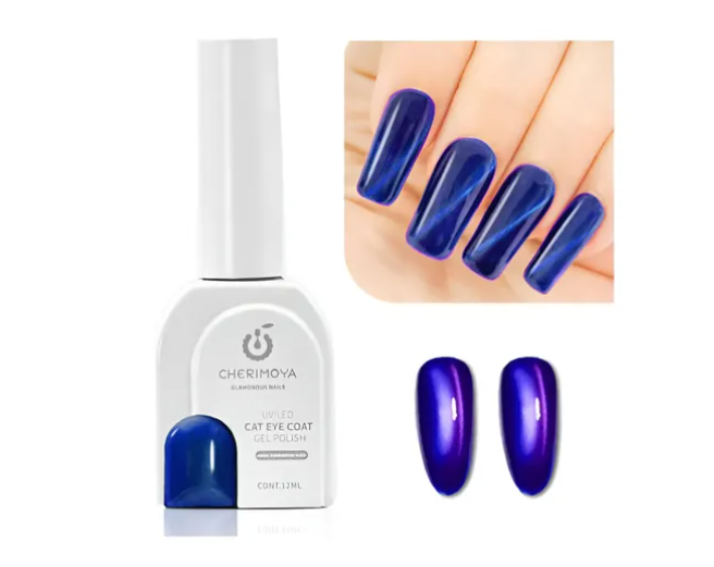 Esmalte De Uñas Ojo De Gato Neon Cat Eye Neon 12ml Cherimoya