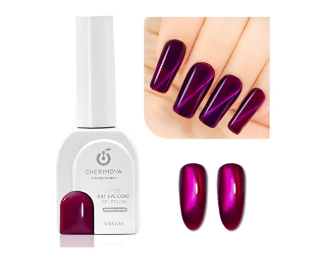 Esmalte De Uñas Ojo De Gato Neon Cat Eye Neon 12ml Cherimoya