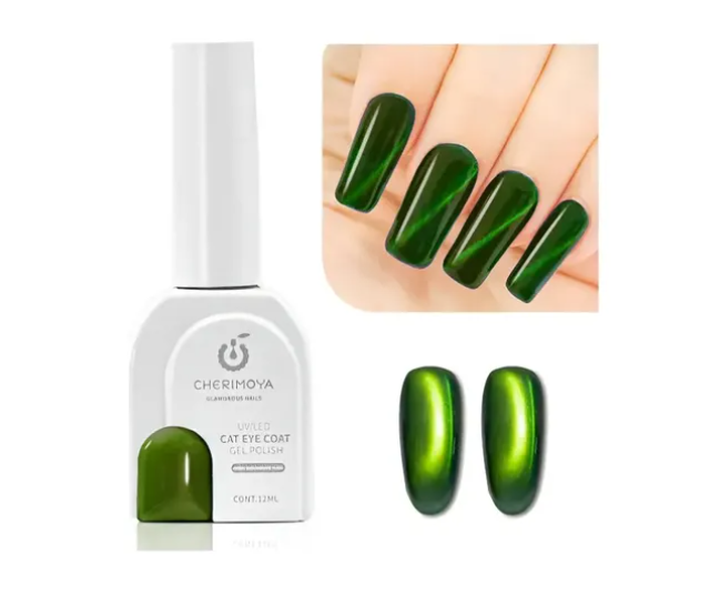Esmalte De Uñas Ojo De Gato Neon Cat Eye Neon 12ml Cherimoya