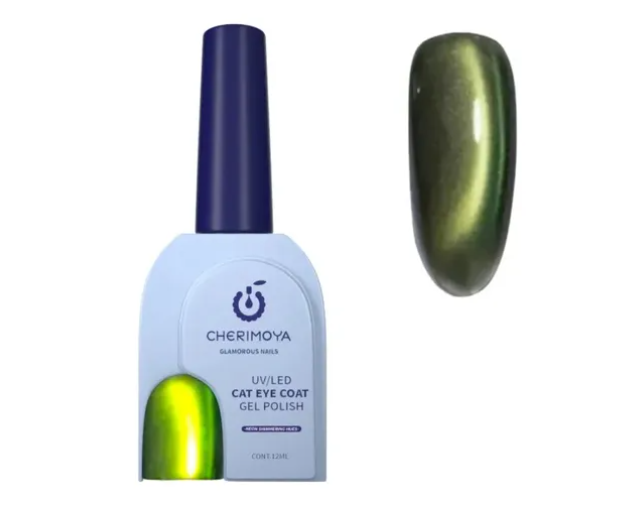Esmalte De Uñas Ojo De Gato Neon Cat Eye Neon 12ml Cherimoya