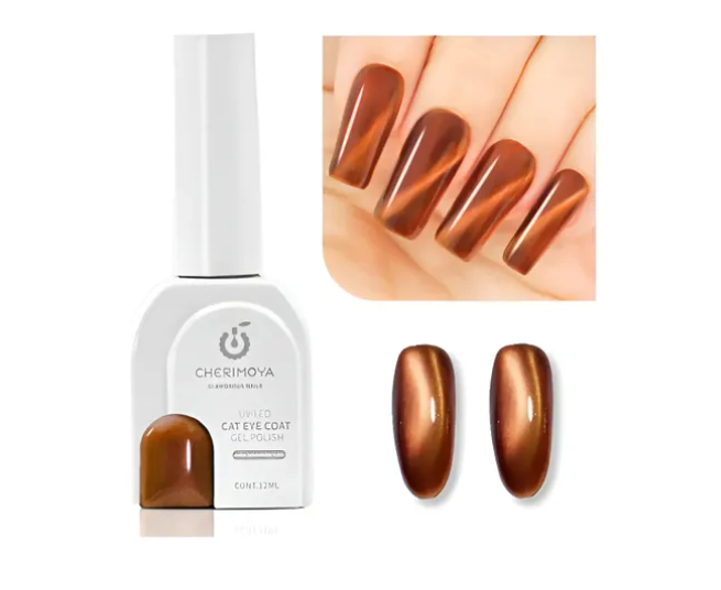 Esmalte De Uñas Ojo De Gato Neon Cat Eye Neon 12ml Cherimoya