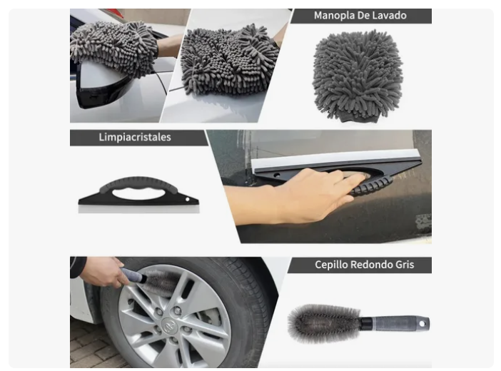 Limpieza De Auto Hogar Set Cepillos Para Taladro 23 Piezas