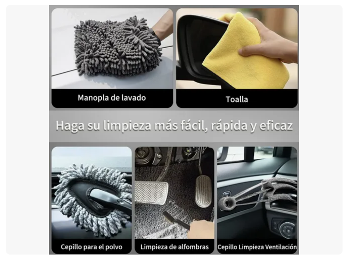 Limpieza De Auto Hogar Set Cepillos Para Taladro 23 Piezas