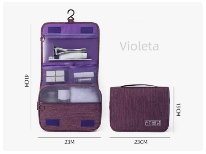 Bolsa Viaje Cosmético Organizador De Maquillaje Impermeable