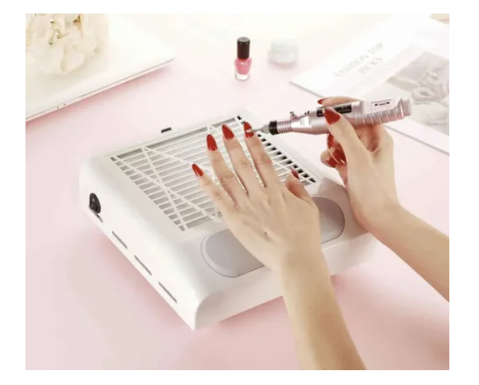 Extractor De Polvo Para Uñas 80w Manicura Pedicura Profesion