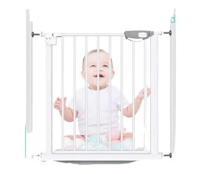 Reja Seguridad Escalera Puerta Ajustable Para Bebe Mascotas