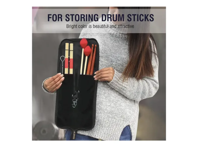 Estuche Bolso Funda Porta Baquetas Baquetero