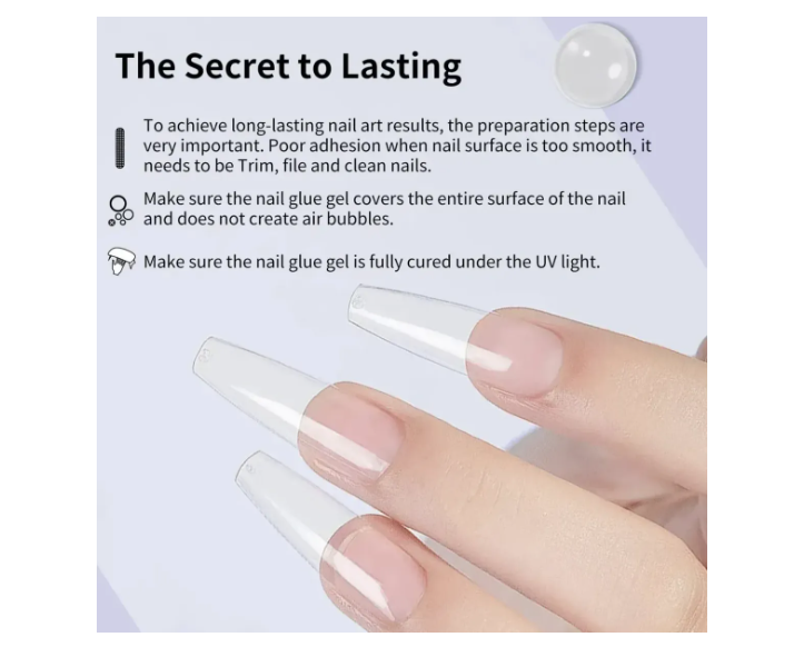 Pegamento Para Tips Y Uñas Postizas Cherimoya Con Pincel