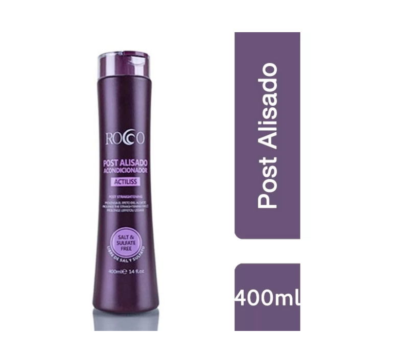 Shampoo O Acondicionador Rocco® Sin Sal 400ml - (Aroma A Elegir)