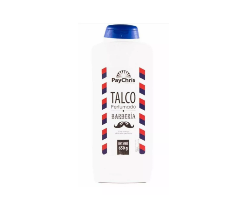 Talco Perfumado Barberia/Hombre/Bebe/Mujer 650g